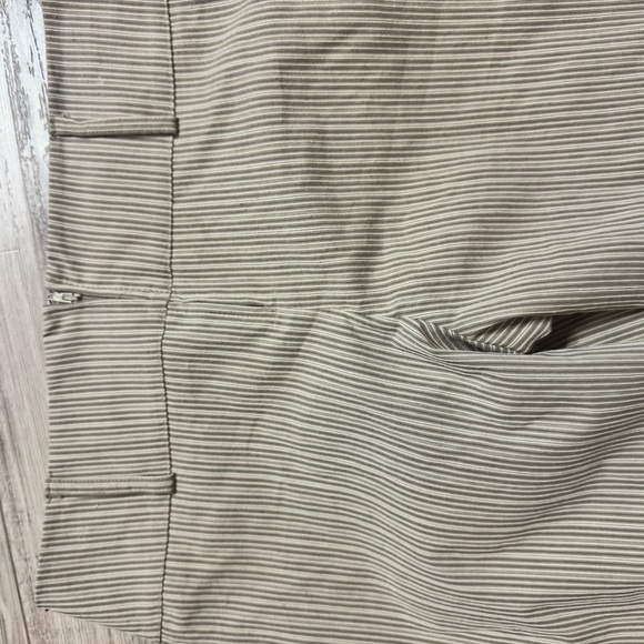 Le chΓ’teau set tube top Bottoms striped Grey cream beige vintage y2k 2000s - Picture 6 of 13